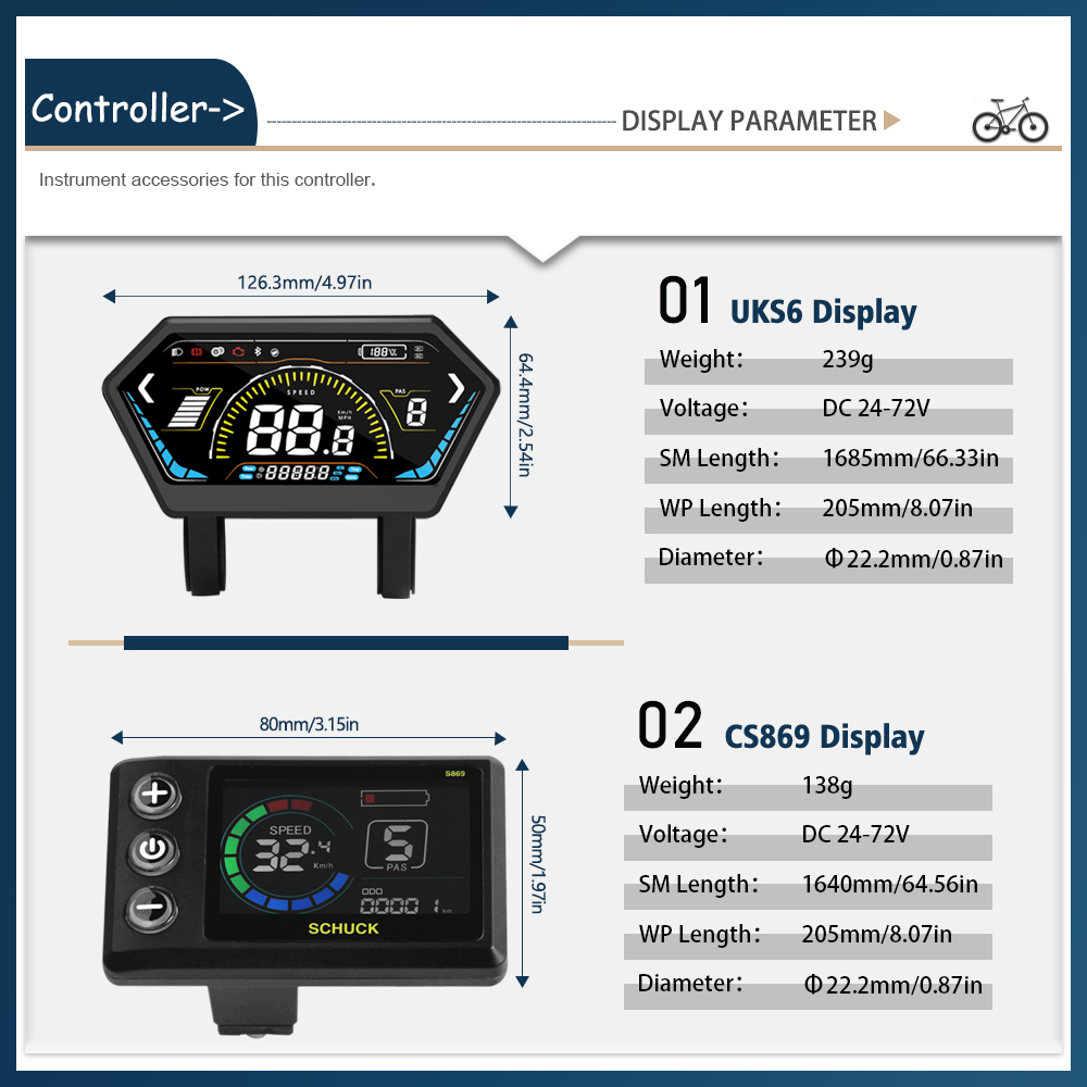 Contrôleur de vélo électrique  - Ebike Conversion Kit 72V 3000W avis et prix