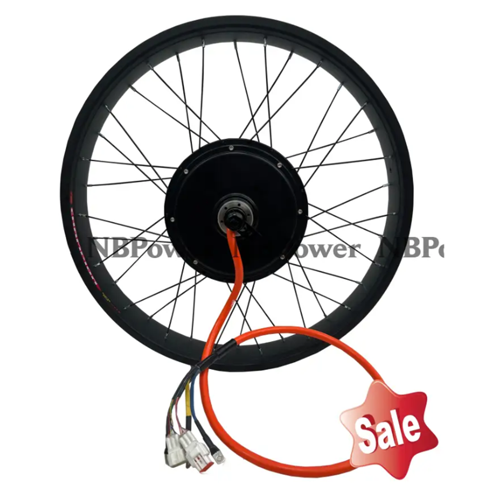 Roue arrière de vélo électriqu - 72V 5000W Hub Motor Kit avis et prix