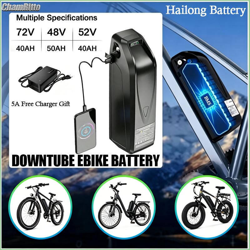 Batterie de vélo électrique Ha - Ebike Battery 48V 20Ah Hailong avis et prix